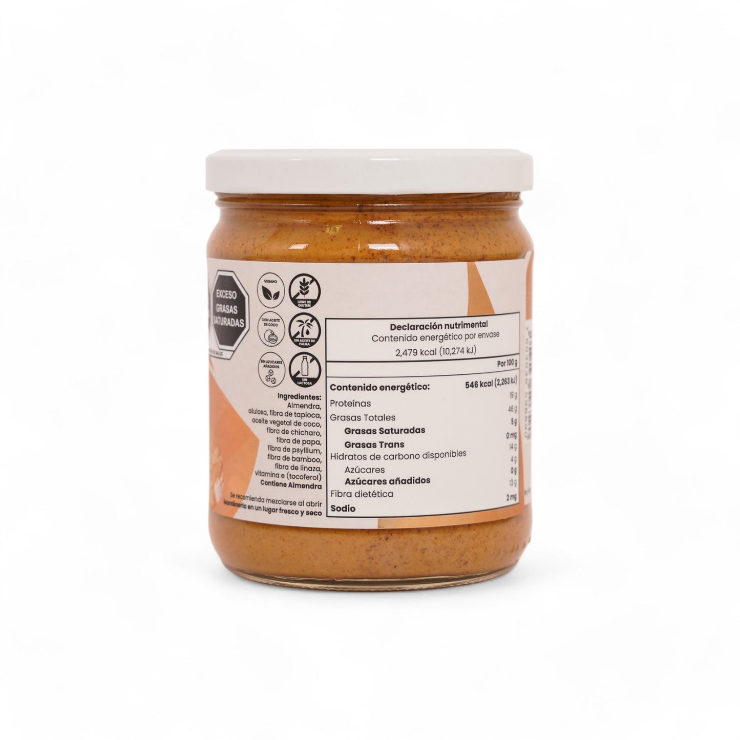 Crema de Almendra Natural 454g