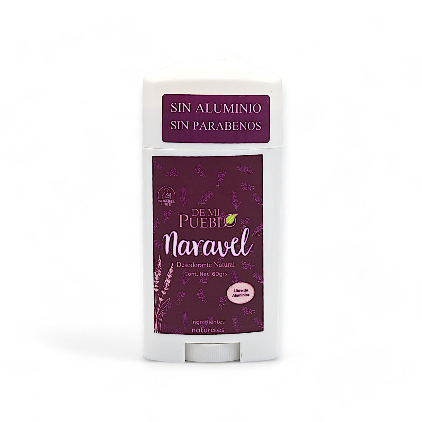 Desodorante Natural- Naravel Olor Lavanda