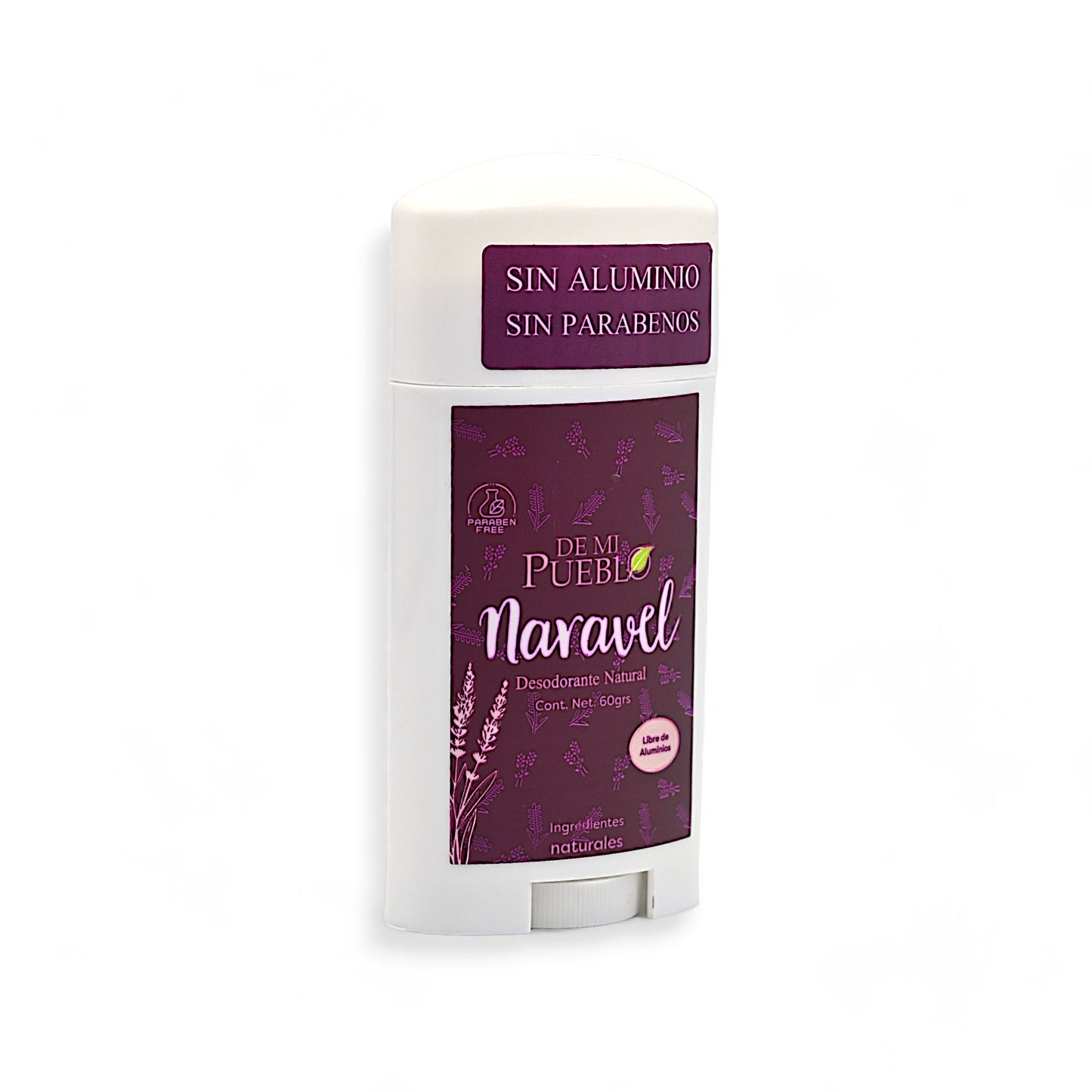 Desodorante Natural- Naravel Olor Lavanda