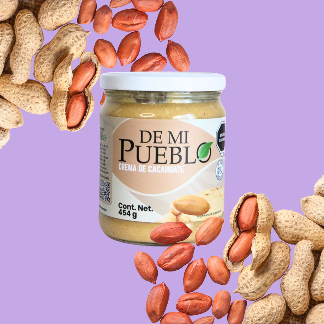 Crema de Cacahuate Natural 454g