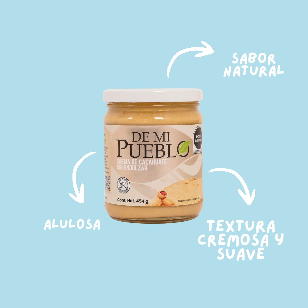 Crema de Cacahuate Plain 454g