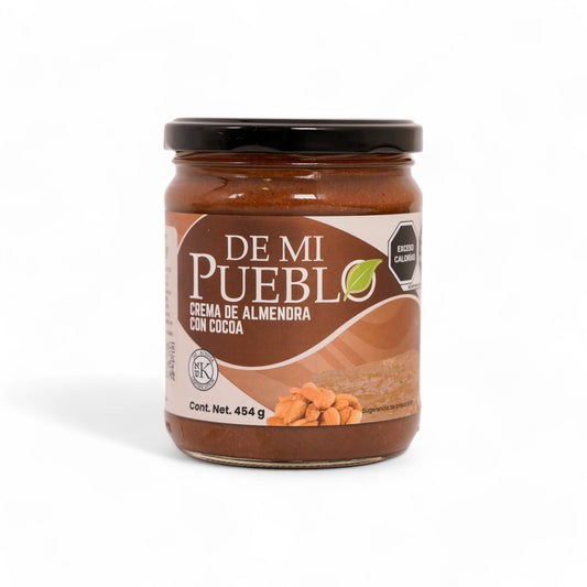Crema de Almendra con Cocoa Natural 454g