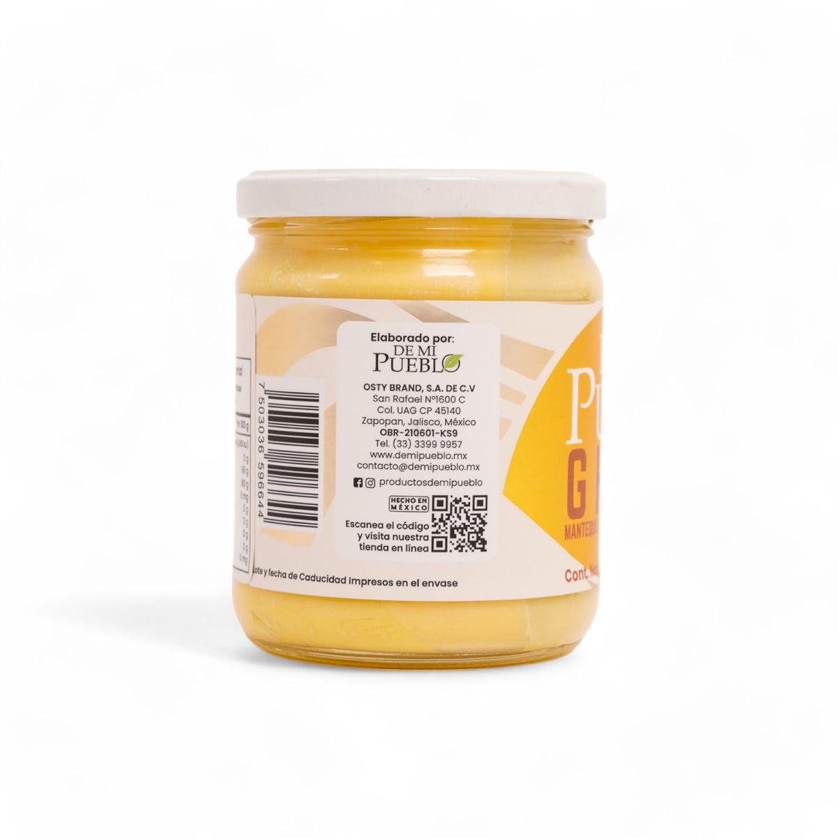 Mantequilla Ghee 454g – De Mi Pueblo