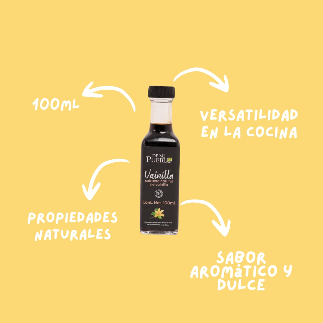 Extracto de Vainilla Natural 100ml